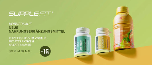 Entdecke jetzt exklusiv unsere neuen Nahrungsergänzungsmittel!