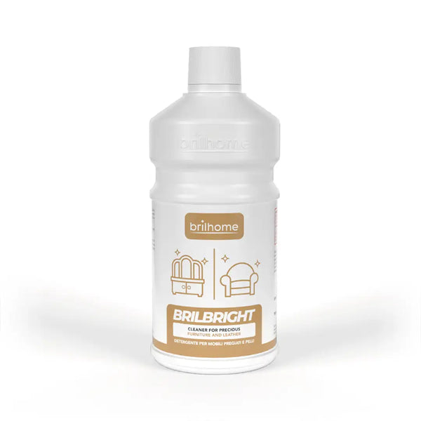 Brilhome Brilbright BH0202 – 750 ml, Möbel- & Lederreiniger mit Carnaubawachs für Glanz & Schutz
