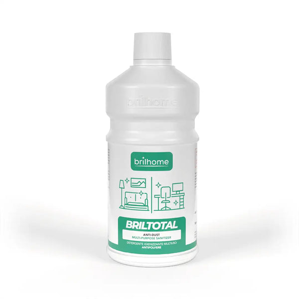 Brilhome Briltotal BH0212 – 750 ml, Anti-Staub Hygienereiniger für streifenfreien Glanz & Schutz aller Oberflächen