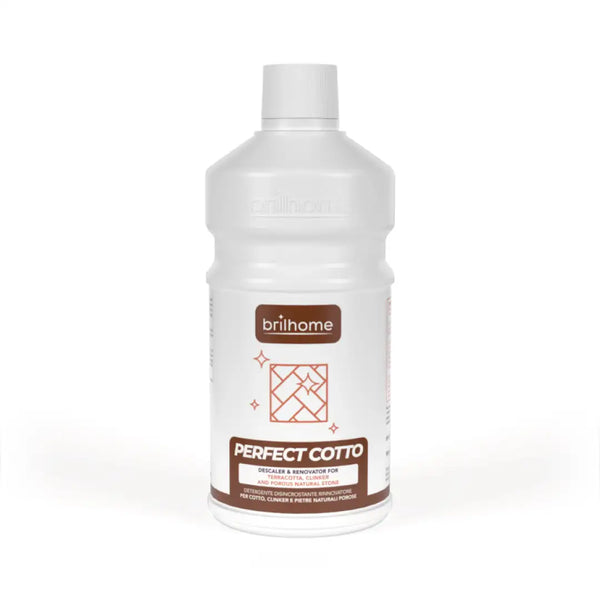 Brilhome Perfect Cotto BH0209 – 750 ml, Reiniger für Cotto, Klinker & Naturstein, entfernt Flecken & Kalk