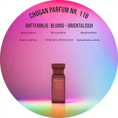 Chogan Parfum Olfazeta 118 – Floral-oriental unisex fragrance