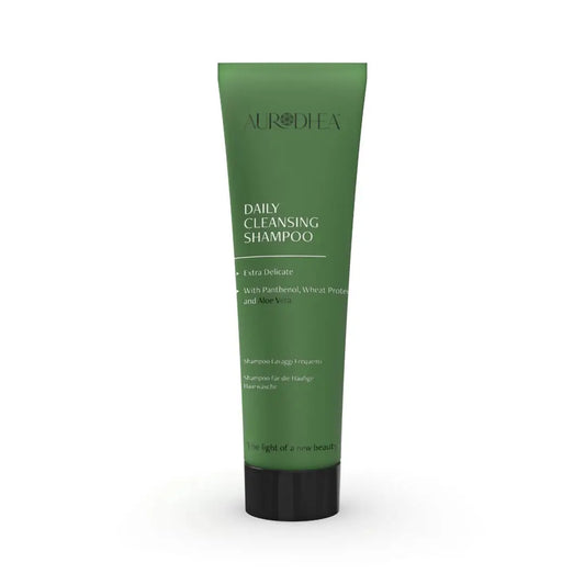 Aurodhea AL05B Reiseshampoo mit Aloe Vera – 50 ml, mildes Pflanzenshampoo für tägliche Haarpflege unterwegs
