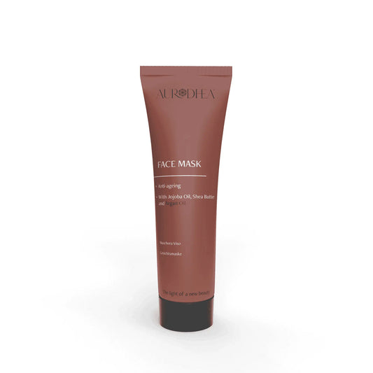 Aurodhea AR07B Anti-Age Gesichtsmaske – 50 ml mit Arganöl, Hyaluronsäure & Goji für straffere, glattere Haut