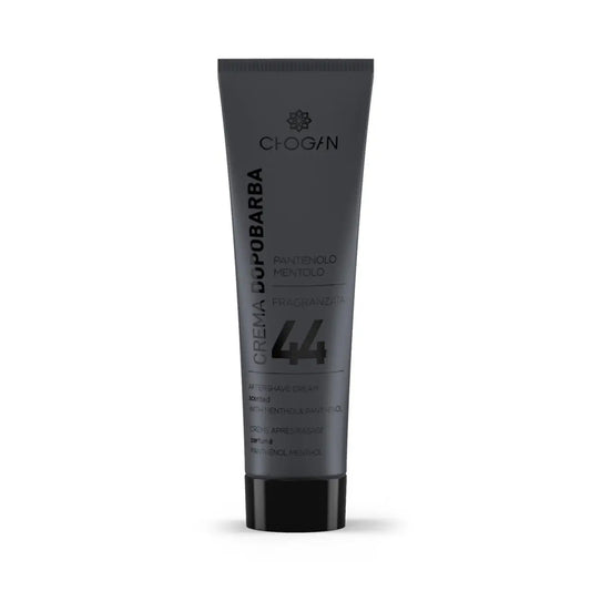 Chogan CRU044 After Shave Balsam 44 – 50 ml, beruhigende Männerpflege mit Menthol, Aloe Vera & Süßmandelöl für gereizte Haut nach der Rasur