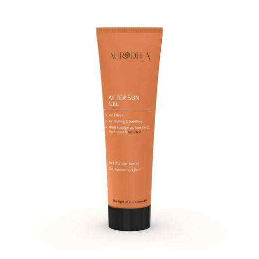 Aurodhea SOL05B After Sun Gel – 150 ml, kühlendes Gel mit Aloe Vera, Panthenol & Menthol zur Beruhigung sonnengestresster Haut