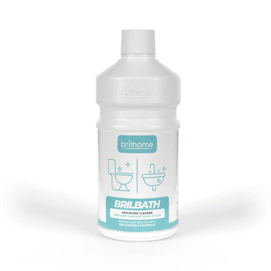 Brilhome Brilbath BH0201 – 750 ml, Kalkreiniger-Spray für Bad, Dusche & Glasflächen mit Abperleffekt