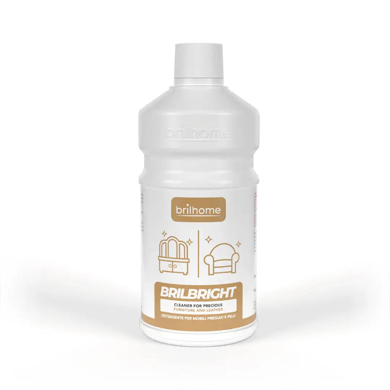 Brilhome Brilbright BH0202 – 750 ml, Möbel- & Lederreiniger mit Carnaubawachs für Glanz & Schutz