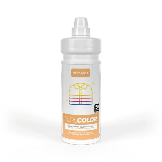 Brilhome Pure Color Waschmittel BH0021 – 1000 ml, für leuchtende Farben & frischen Duft bei Buntwäsche