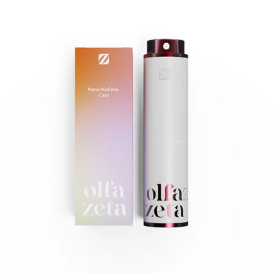 Parfüm-Taschenetui & Zerstäuber – Modern Taubengrau (Olfazeta)