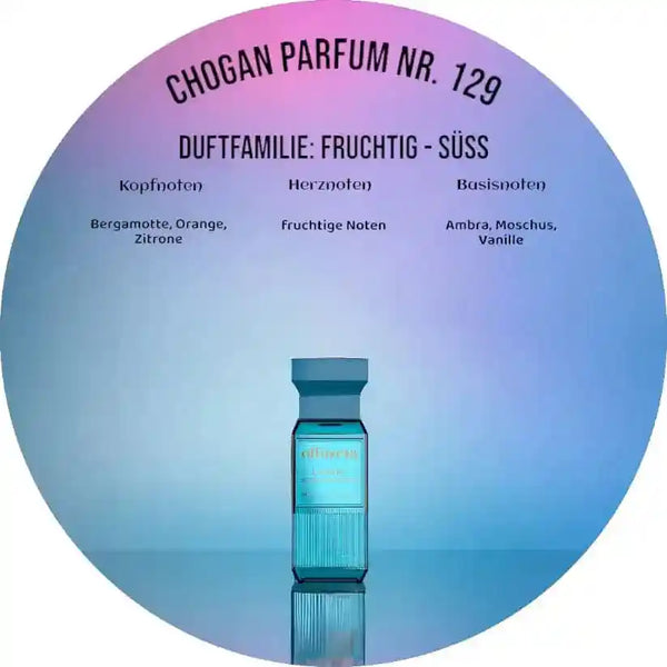 Choganparfum Olfazeta 129 – 50 ml Flakon, fruchtig-süßer Unisexduft mit Zitrus & Vanille