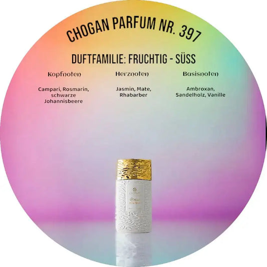 Choganparfum Olfazeta 397 – Duft mit Vanille & schwarzer Johannisbeere, 35 ml Damenspray