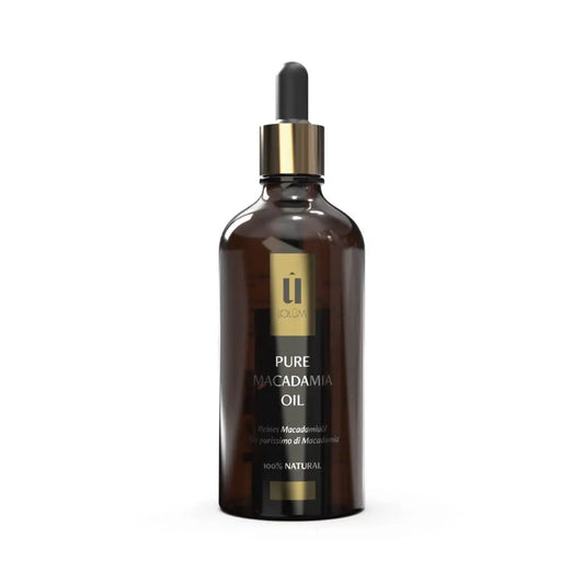 Lolüm Reines Macadamiaöl U03B – 100 ml, intensive Pflege für trockene Haut & strapaziertes Haar