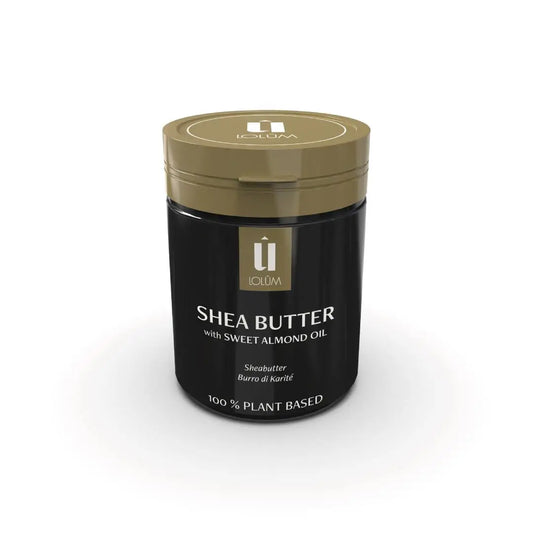 Lolüm Sheabutter – 150 ml, 100 % natürlich für Hautpflege, Schwangerschaft, Babyhaut & Haarpflege