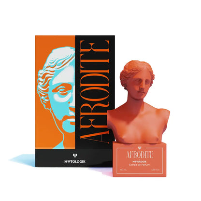mytologik Afrodite Parfum Extrait – 100 ml, fruchtig-blumiger Damenduft mit 30 % Essenz